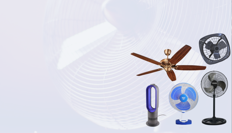 Shop for all types of Basic and Decorative Fans