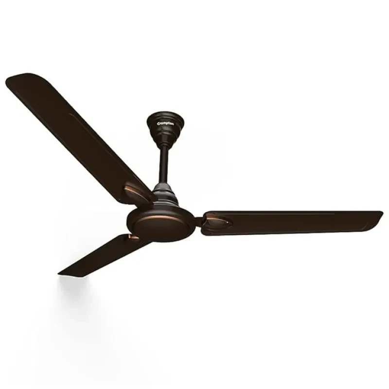 Crompton Hill Briz Deco 1200mm (48 inch) High Speed Designer Ceiling Fan (Smoked Brown)