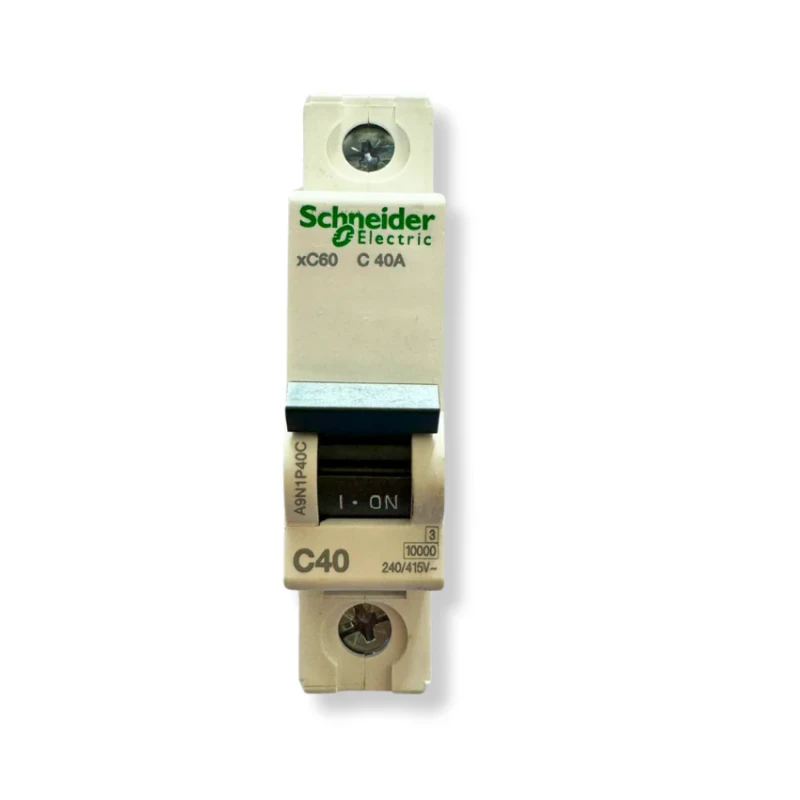 Schneider C Curve MCBs - xC60 - 1 Pole - 40A (A9N1P40C)