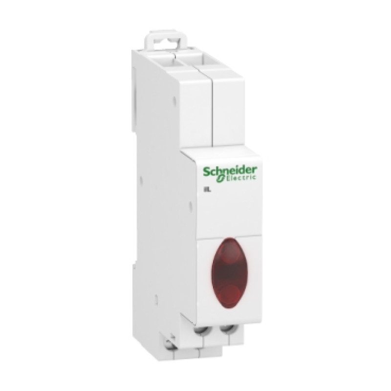 Schneider Acti9 iIL Three-phase voltage indicator light - Red/Red/Red - 230-400 Vac - (A9E18327)
