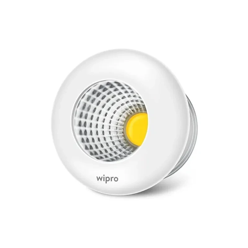 Wipro Garnet 3W LED Cabinet COB | Warm White Light (2700K) | Compact Design for Cabinets & Wardrobes | Pack of 1