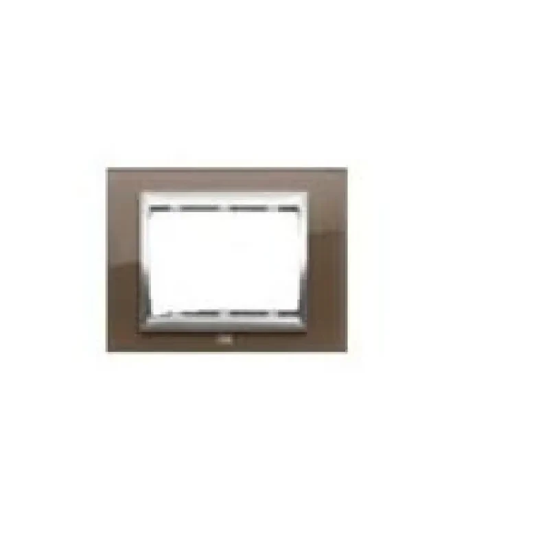 ANCHOR ROMA classic vetro glass plates 2M  (Coconut brown )