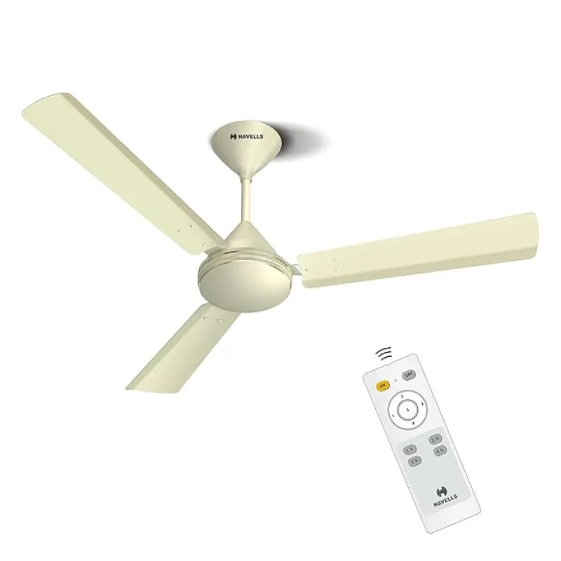 Havells 1200mm Efficiencia Prime BLDC Motor Ceiling Fan | 5 Star with Remote (Pack of 1, Bianco)