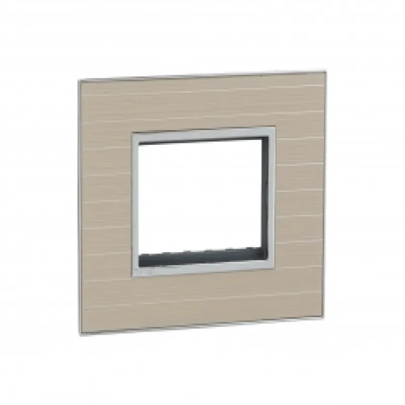 Legrand Arteor Graphic Square Cover Plate w Overmoulded Plate 3 Module