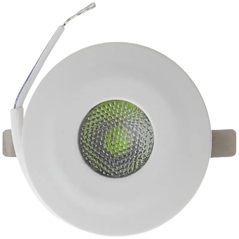 wipro Garnet 2W LED Integrated Spotlight | Green | Compact Design for Cabinets & Wardrobes | Pack of 2