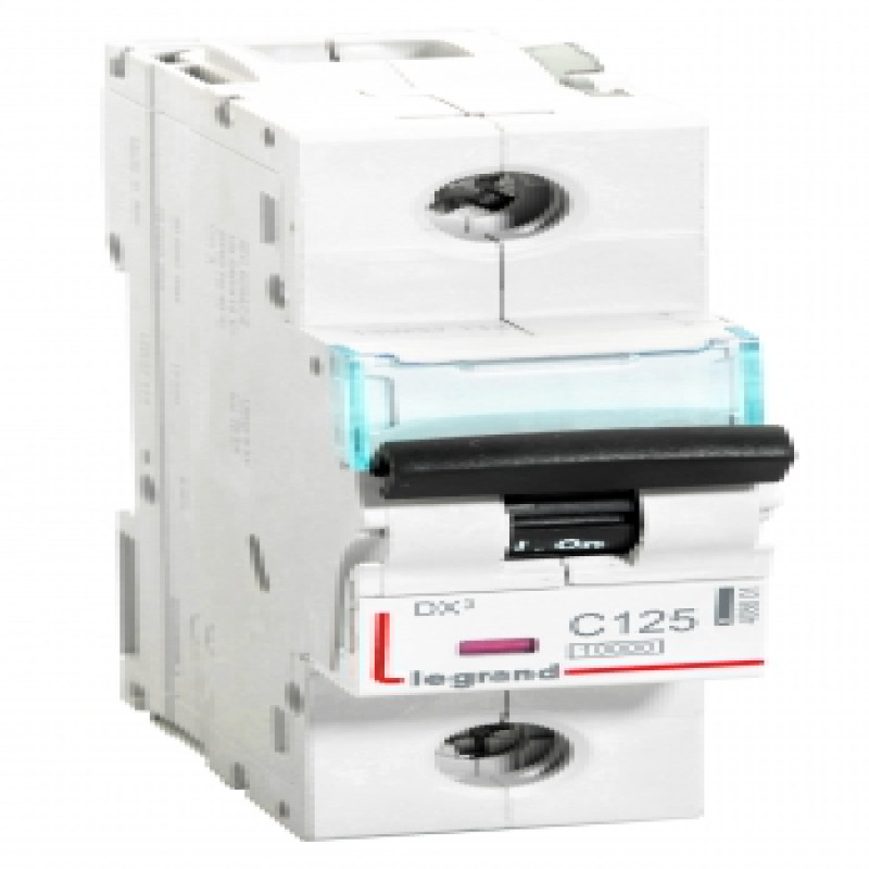 Legrand DX3 AC MCBs - Single Pole 230 / 400 V~ (125A)