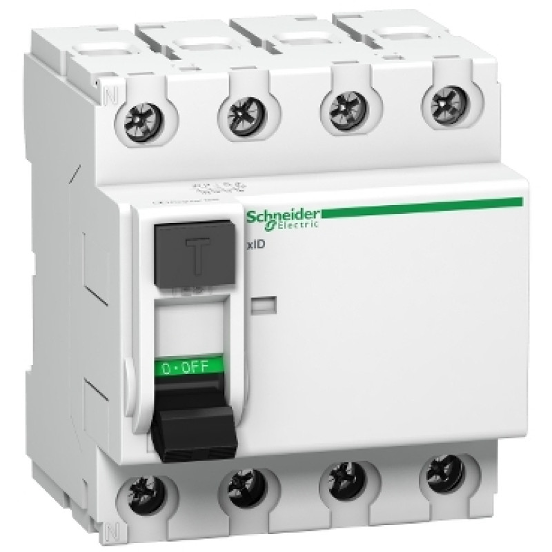 Schneider - RCCBs xID SI -Four Pole - (25A - 30mA ) Type -SI