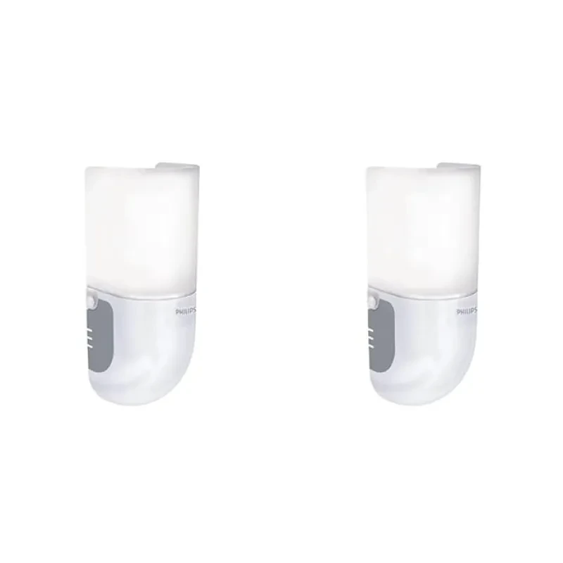 Philips Plastic Decorative Wall Light - Wall Lamp, Uno Indoor Wall Lamp for Living Room & Bedroom, B22 Base, Pack of 2 (Bulb Not Included)