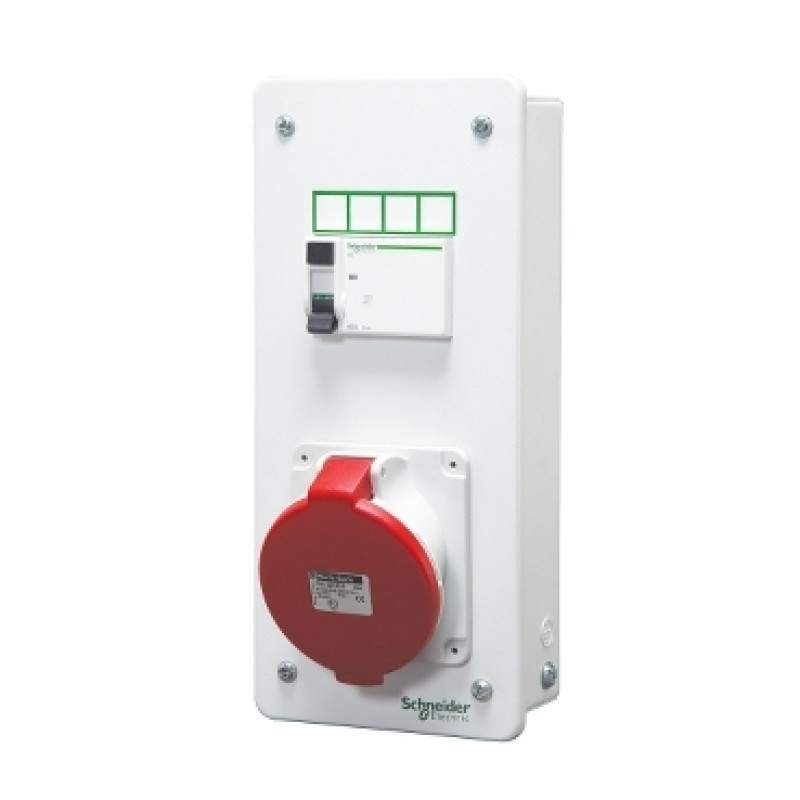 Schneider Acti9 Industrial P&S Units (IP30) - 5P PK P&S - Single Door - 5 pin - 32A - (A9HKS532)