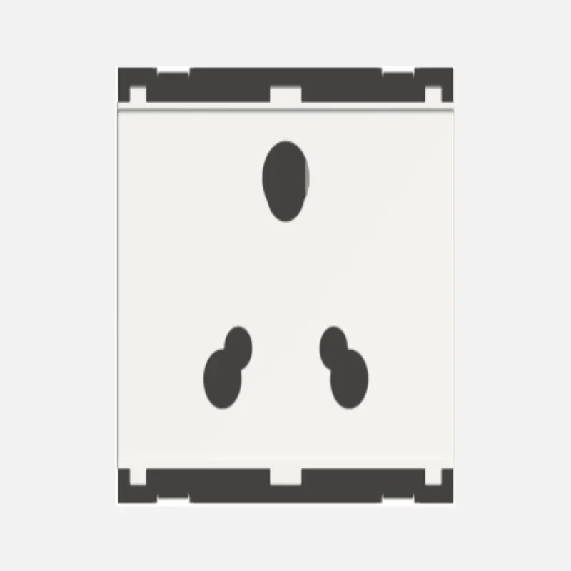NORISYS CUBE Series Socket 25A and 6A 3-Pin Shuttered - 3 Module
